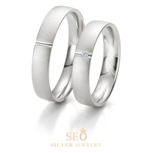 Cincin Couple Perak Tunangan SSJ33