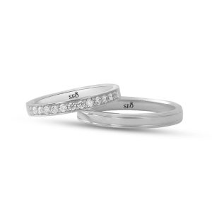 Cincin Couple Perak Tunangan SSJ91