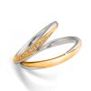 Cincin Couple Tunangan Palladium Emas SSJPLD97