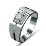 Cincin Perak Tunangan Single SSJ18