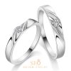 Cincin Couple Perak Tunangan SSJ66