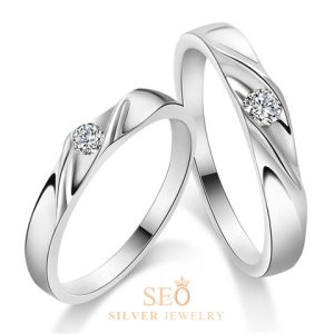 Cincin Couple Perak Tunangan SSJ66