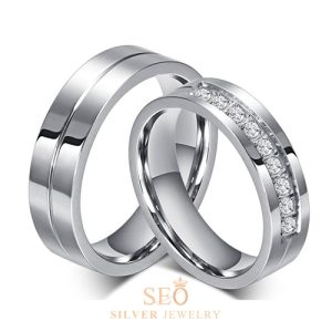 Cincin Tunangan Couple Perak SSJ71