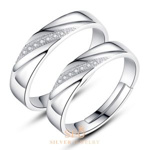 Cincin Couple Perak Tunangan SSJ35