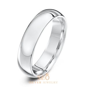 Cincin Perak Tunangan Single SSJ49