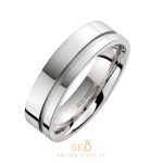 Cincin Tunangan Perak Single SSJ53