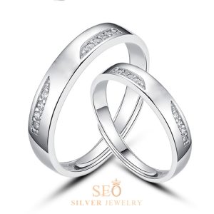 Cincin Couple Perak Tunangan SSJ67