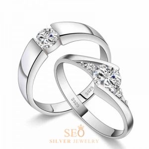 Cincin Tunangan Couple Perak SSJ87
