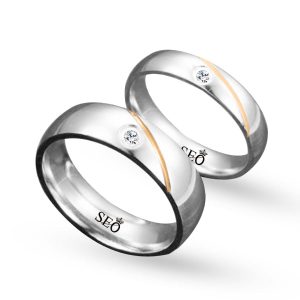 Cincin Couple Perak Nikah SSJ119