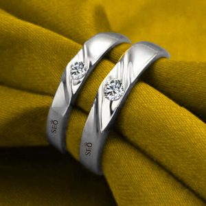 Cincin Couple Perak Nikah SSJ110