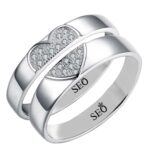 Cincin Tunangan Couple Palladium Emas SSJPLD123