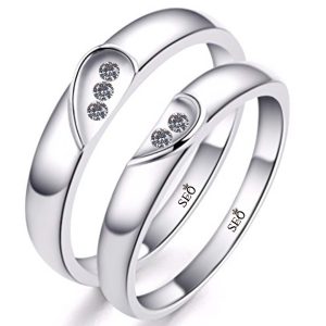 Cincin Kawin Couple Platinum Emas SSJPLT124