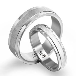 Cincin Kawin Couple Platinum Emas SSJPLT127