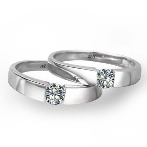 Cincin Couple Perak Nikah SSJ116