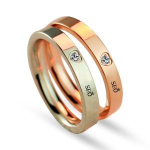 Cincin Couple Perak Nikah SSJ113